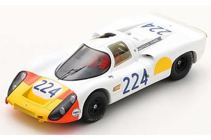 [予約] スパーク 1/18 ポルシェ 907 タルガフローリオ 1968 Winner No.224　18S689