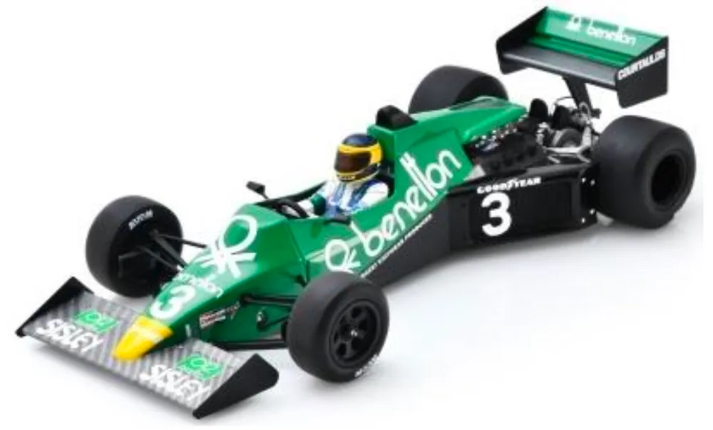[予約] スパーク 1/18 ティレル 012 No.3 オランダGP 1983 6位 ミケーレ・アルボレート　18S936