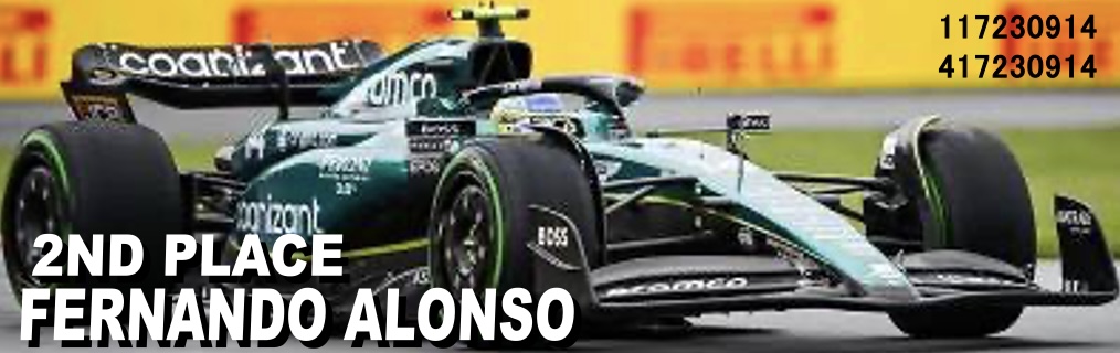 [予約] ミニチャンプス 1/43 アストンマーチン AMR23 フェルナンド アロンソ カナダGP 2023 2位入賞　417230914