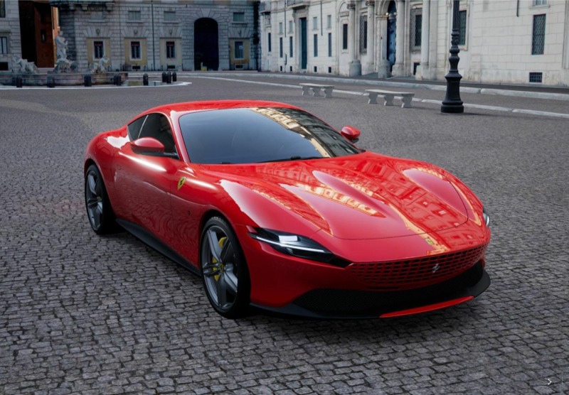 予約] BBR 1/43 フェラーリ ローマ 2+2 2019 アンベール イン ローマ