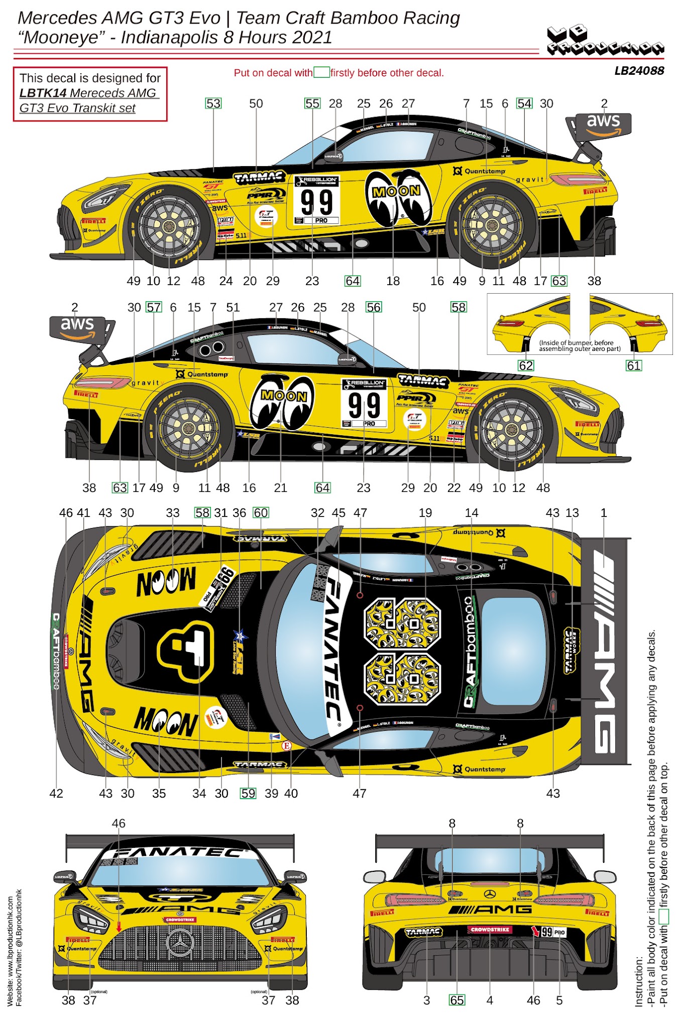 タミヤ　メルセデスamg　gt3 ボディ タミヤ 電動RCカーシリーズ 1/10RC MERCEDES-AMG GT3 (TT-02
