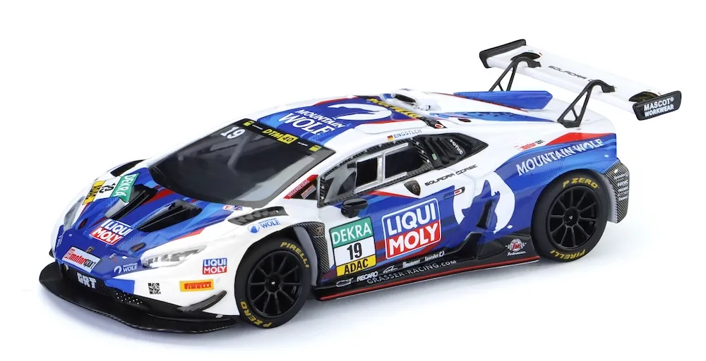 [予約] トレンズホビー 1/64 ランボルギーニ ウラカン GT3 EVO2 DTM 2024 No.19　241083(H)
