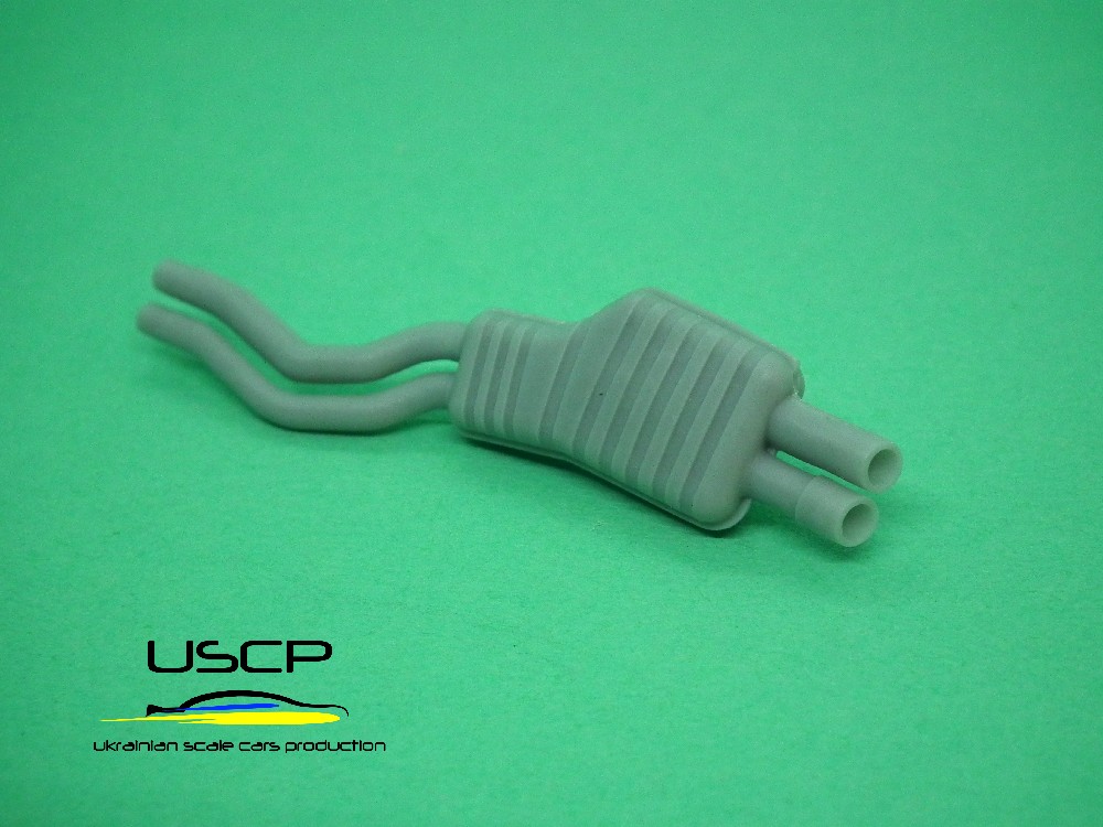 USCP 1/24 BMW E46 マフラーパーツ nunu対応　24A064