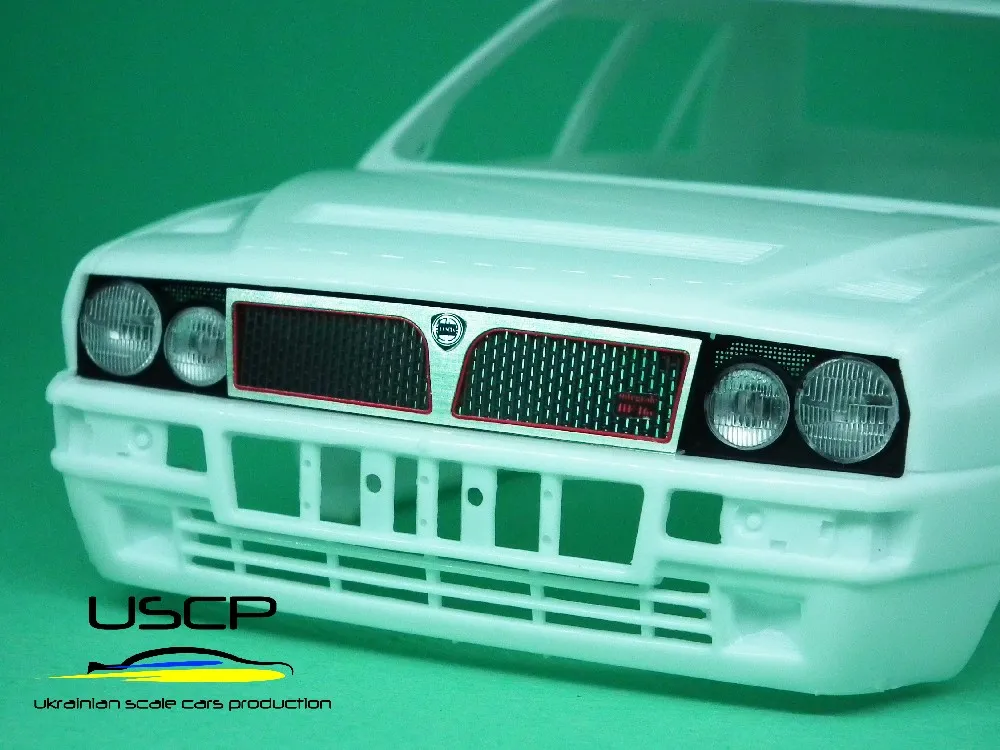 USCP 1/24 ランチア インテグラーレ フロントグリルパーツセット 前期型 ハセガワ対応　24A073
