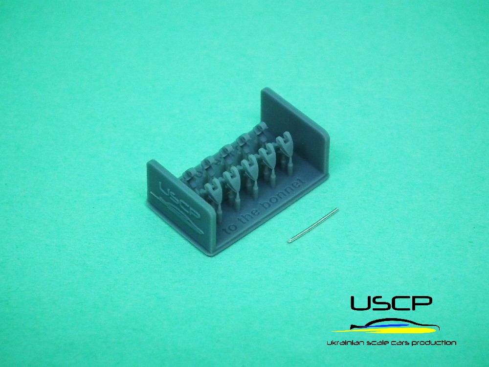 USCP 1/24 アルピーヌ A110 リアフード ヒンジパーツ タミヤ対応　24A093