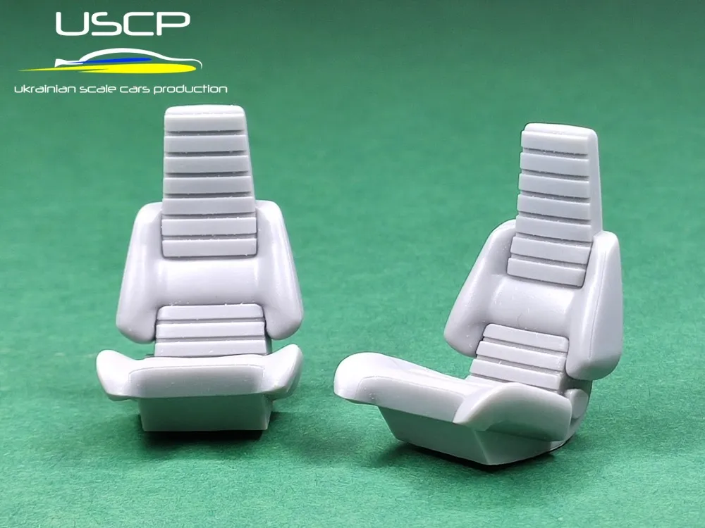 USCP 1/24 ルノー 5 サンク ターボ ロードカーシート セット　24A114