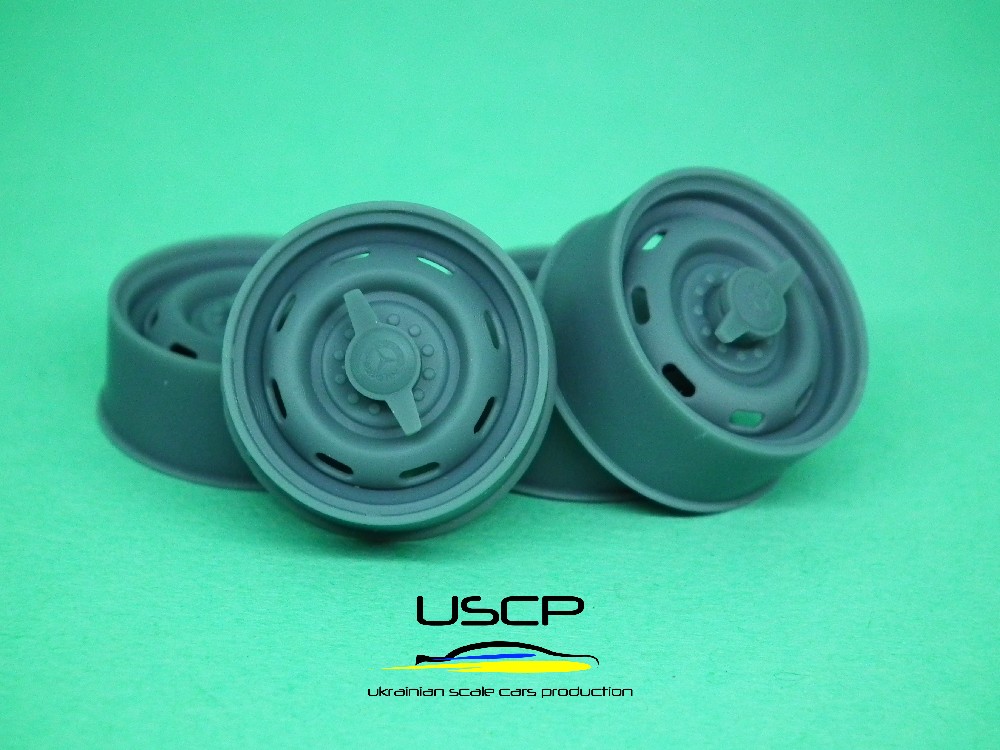 USCP 1/24 メルセデスベンツ 300 SL ホイールセット タミヤ対応　24P180