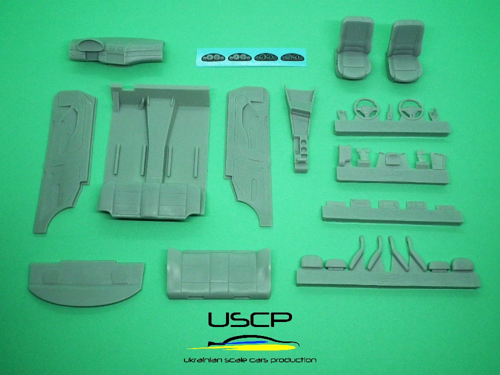 USCP 1/24 トランスキット BMW E46 ストリート インテリア ディティルアップパーツ nunu対応　24T045