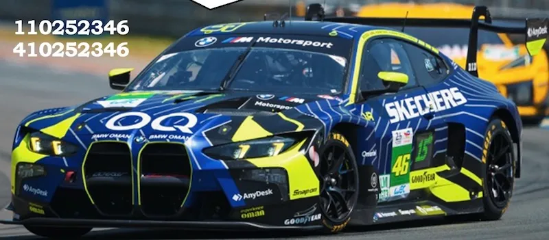 [予約] ミニチャンプス 1/18 BMW M4 GT3 EVO "TEAM WRT" V.ロッシ /A.A.HARTHY/K.V.D.LINDE No.46 ルマン 2025 　110252346