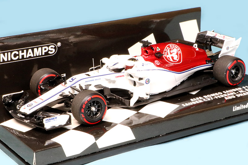 ミニチャンプス 1/43 アルファロメオ レーシング ザウバー F1チーム
