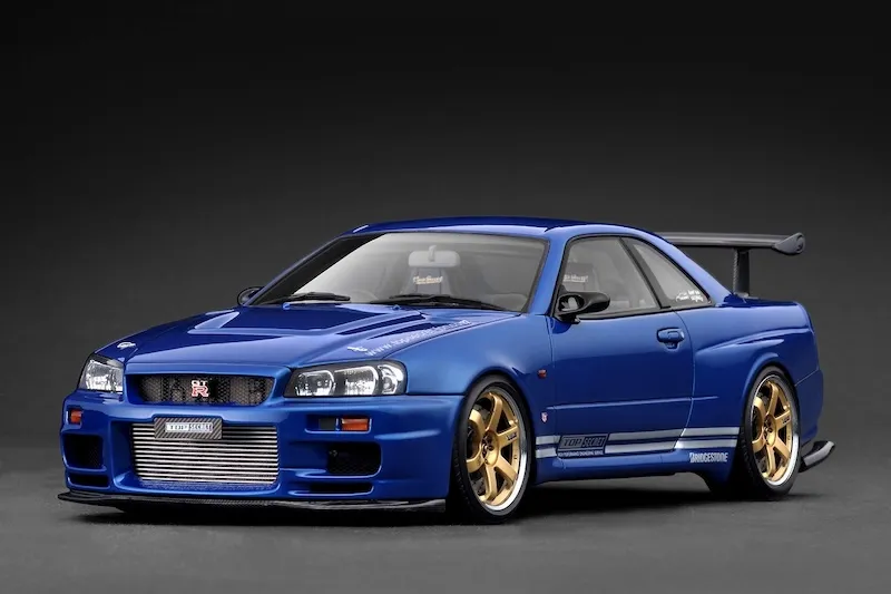 イグニッションモデル 1/18 ニッサン TOP SECRET 34GT-R BNR34
