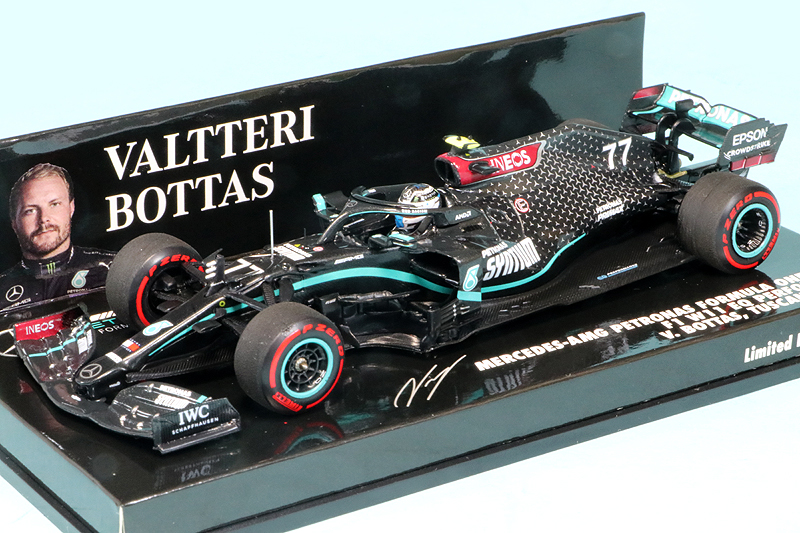 ミニチャンプス 1/43 メルセデス AMG ペトロナス W11 EQパフォーマンス トスカーナGP 2020 V.ボッタス　410200977