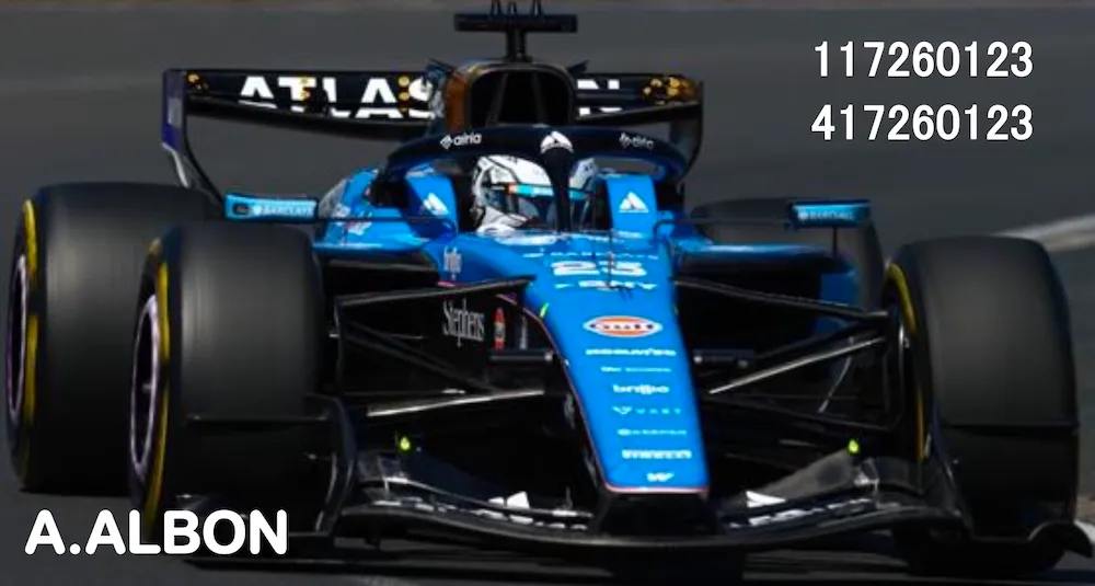 予約] ミニチャンプス 1/43 アトラシアン ウィリアムズ F1チーム FW48