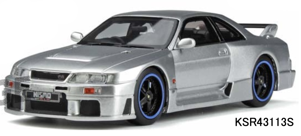 [予約] 京商 1/43 ニッサン スカイライン GT-R R33 LM シルバー 限定1000台　KSR43113S