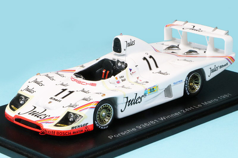 スパーク 1/43 ポルシェ 936/81 ルマン 24h 1981 Winner J.イクス/D.ベル No.11　43LM81