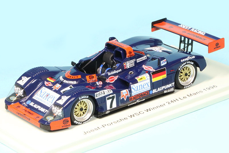 スパーク 1/43 ヨースト ポルシェ WSC ルマン 24h 1996 Winner No.7　43LM96