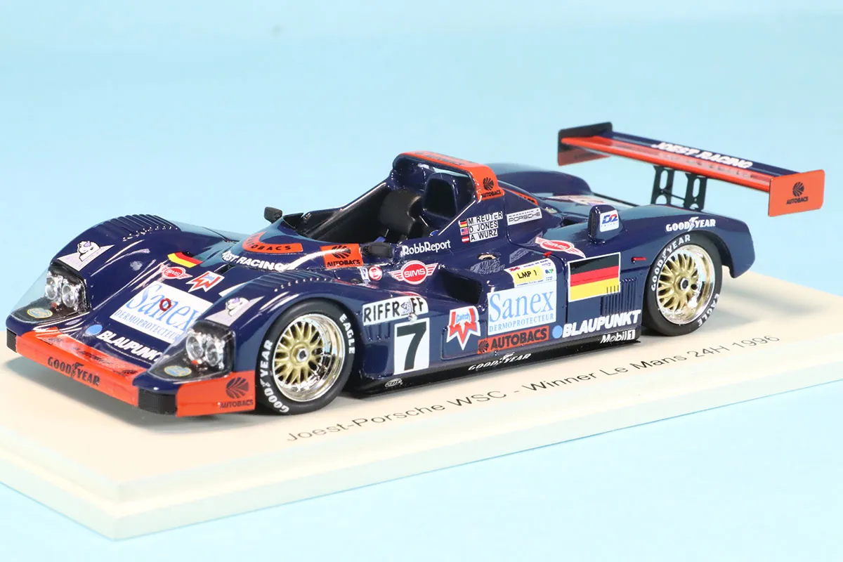 スパーク 1/43 ヨースト-ポルシェ WSC No.7 ルマン 1996 ウィナー M. ロイター / D. ジョーンズ / A. ブルツ　43LM96