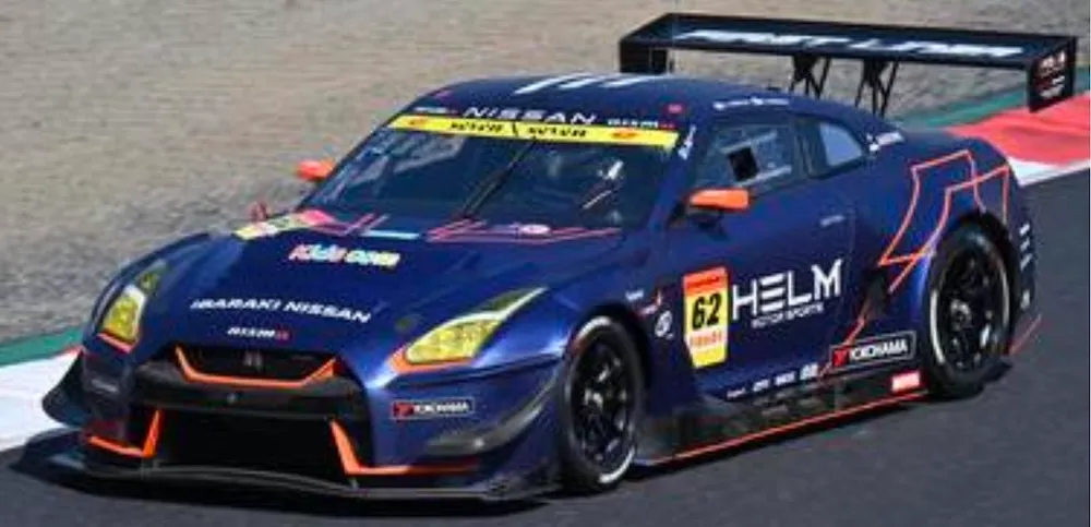 [予約] スパーク 1/43 HELM MOTORSPORTS GT-R HELM MOTORSPORTS No.62 GT300 スーパーGT 2026 平木湧也 - 平木玲次　43SGT26062