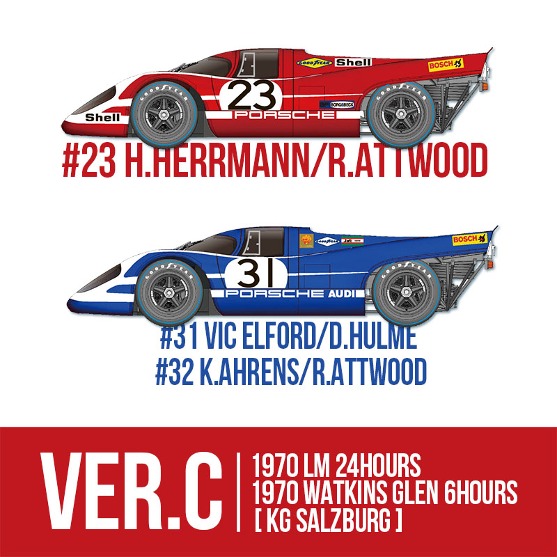 1/43キット　プロバンスムラージュ　ポルシェ 917 LH 1970 ルマン 1/43キット プロバンスムラージュ ポルシェ 917 LH 1970 ルマン