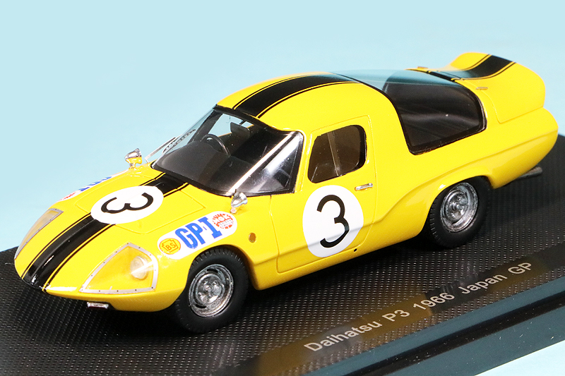 ダイハツ P3 1966 日本GP エブロ 1/43 再入荷] エブロ 1/43 ダイハツ P3 日本GP 1966 No.3 44367