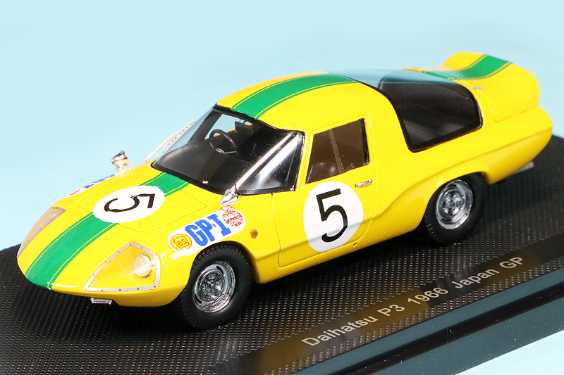 [再入荷] エブロ 1/43 ダイハツ P3 日本GP 1966 No.5　44368