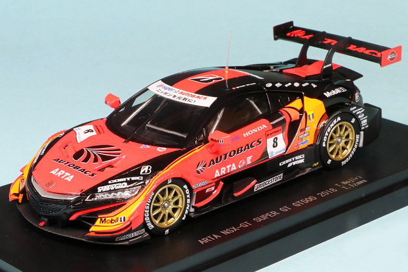 エブロ 1/43 ARTA NSX-GT スーパーGT 2018 No.8　45629