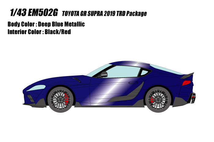 予約] アイドロン 1/43 トヨタ GRスープラ 2019 TRD パッケージ