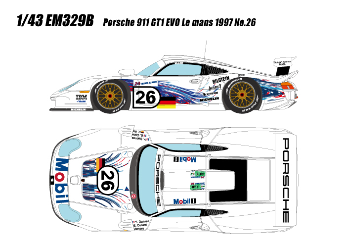 新品 90年代 ル・マン ポルシェ 911 GT1 モービル石油 ポスター 旧車 スーパーカー年代記 051】ポルシェ 911GT1は、ル・マン制覇を
