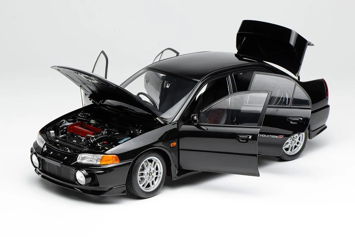 予約] モーターヘリックス 1/18 ミツビシ ランサー Evo.4