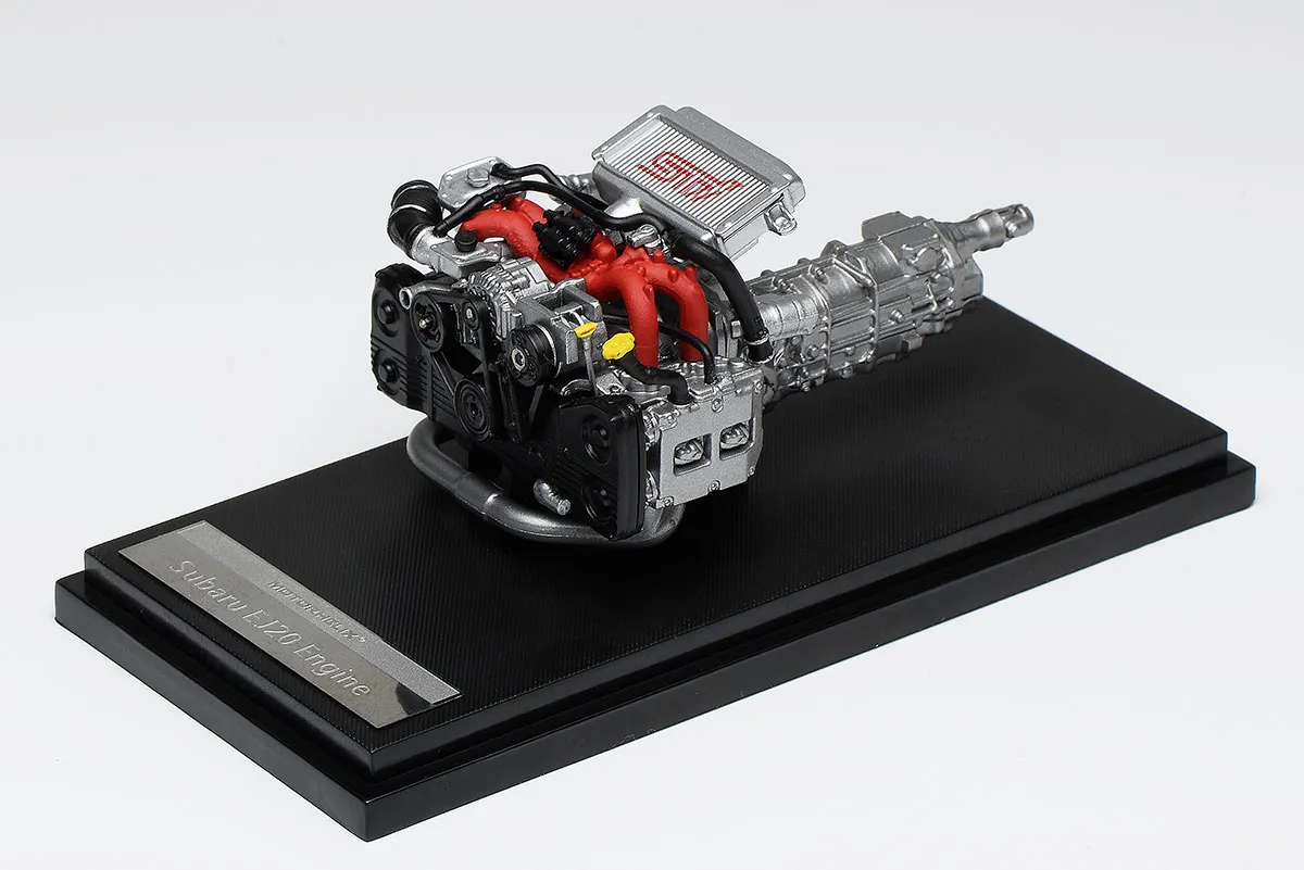 MOTOR HELIX 1/18スバルEJ20 エンジン完成品M90119 PREORDER* MotorHelix 1:18 Subaru STi EJ20 Engine Display