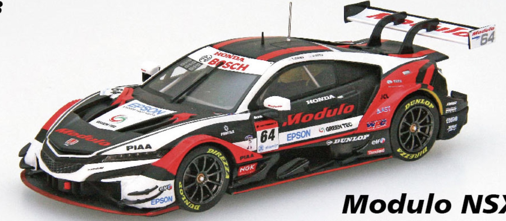 [予約] エブロ 1/43 モデューロ ホンダ NSX-GT スーパーGT 2020 GT500 No.64　45758