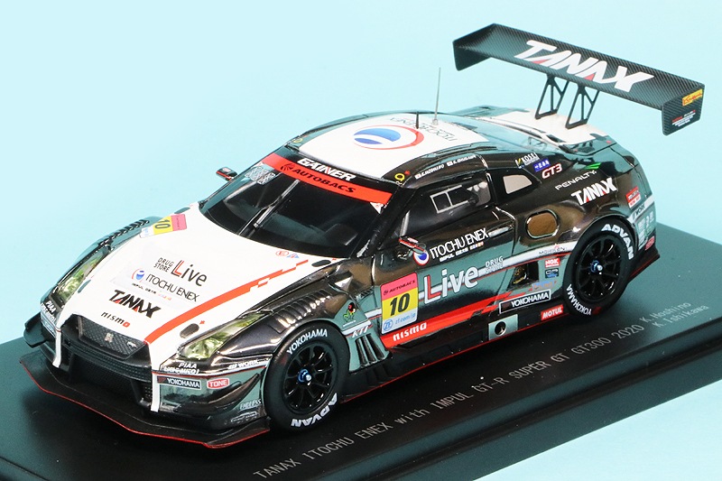 エブロ 1/43 TANAX ITOCHU ENEX with IMPUL GT-R スーパーGT GT300 2020 No.10　45774