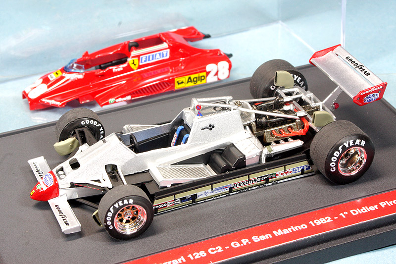 ブルム 1/43 フェラーリ 126 C2 サンマリノGP 1982 D.ピローニ