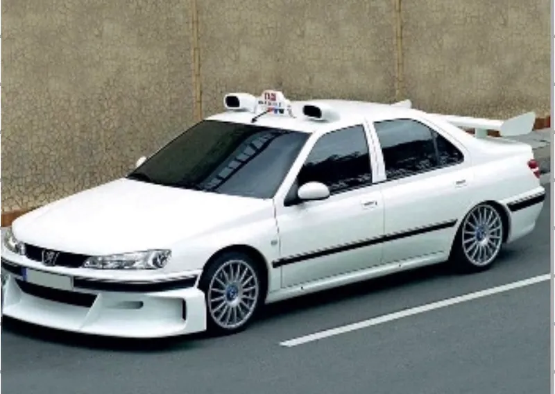 予約] ノレブ 1/43 プジョー 406 タクシー 2 474622 ミニカー