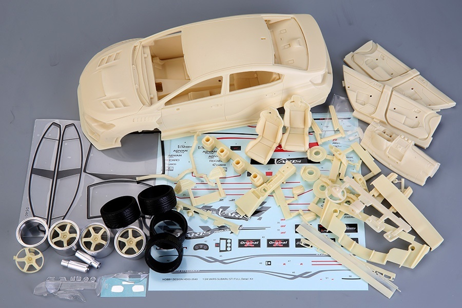 メーカー完売] ホビーデザイン 1/24 レジンキット Varis スバル