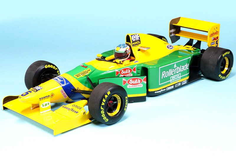 ミニチャンプス 1/18 ベネトン フォード B193 カナダGP 1993 2nd M.シューマッハ　510932505