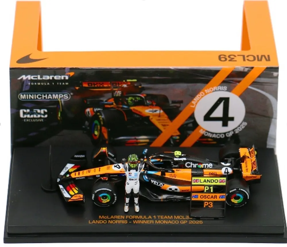 [予約] CLDC特注PMA 1/64 マクラーレン MCL39 モナコGP  2025 L.ノリス ウィナー　533257104S