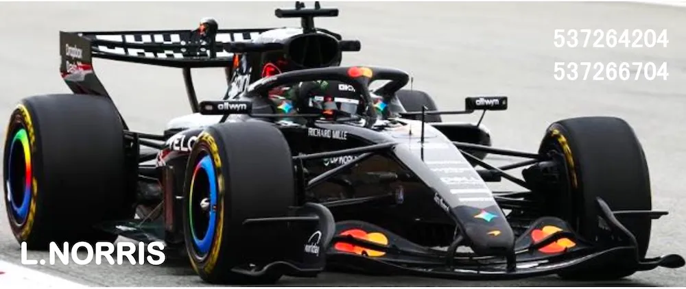 [予約] ミニチャンプス 1/43 マクラーレン マスターカード F1チーム MCL40 ランド・ノリス 2026 テストバージョン　537266704