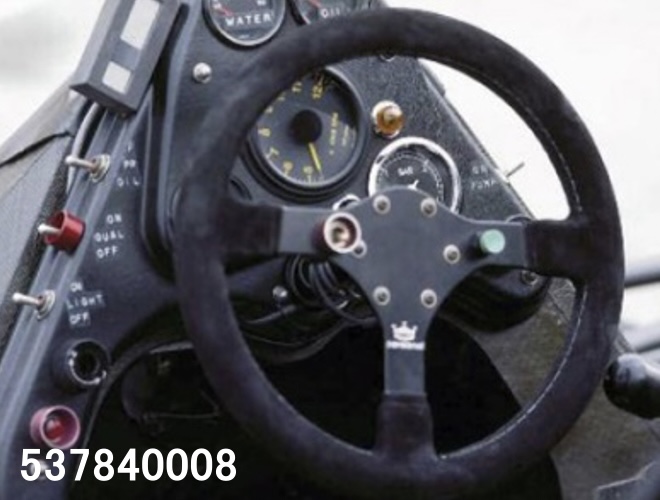 予約] ミニチャンプス 1/2 ステアリング ホイール マクラーレン タグ