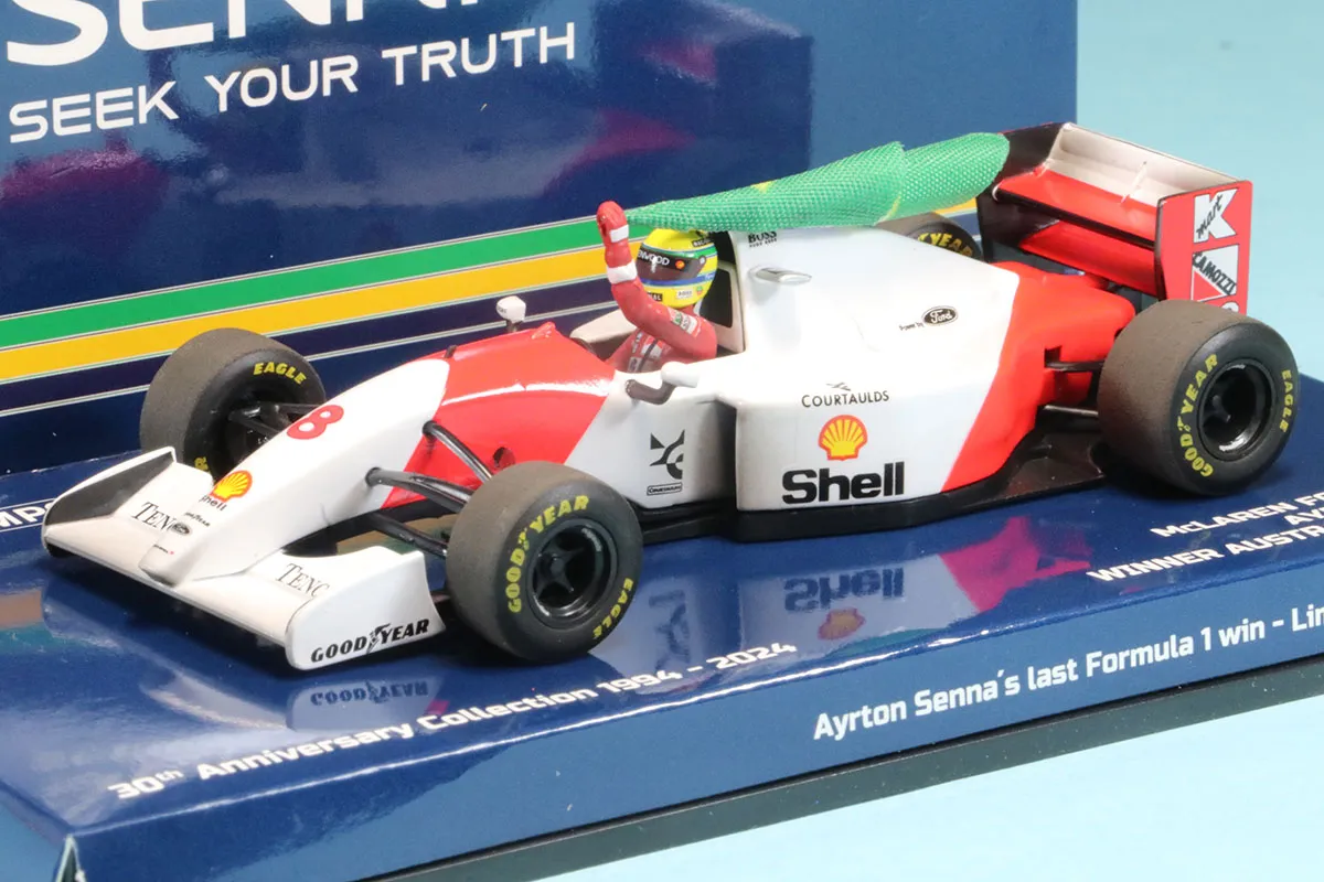 予約] ミニチャンプス 1/43 マクラーレン フォード MP4/8 A.セナ