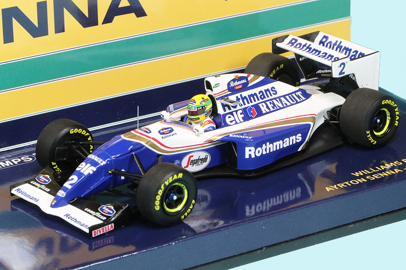 F1 ウィリアムズ FW16 アイルトンセナ ケースは ミニチャンプス F1 ウィリアムズ FW16 アイルトンセナ ケースは ミニチャンプス