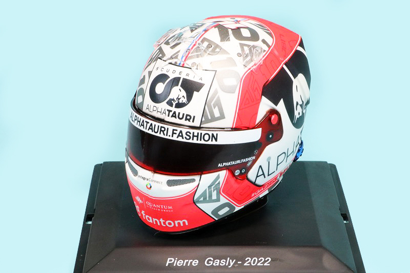 スパーク 1/5 ヘルメット P.ガスリー アルファタウリ 2022 5HF077