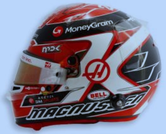 [予約] スパーク 1/5 K.マグヌッセン 2023 ヘルメット ハース VF-23　5HF097