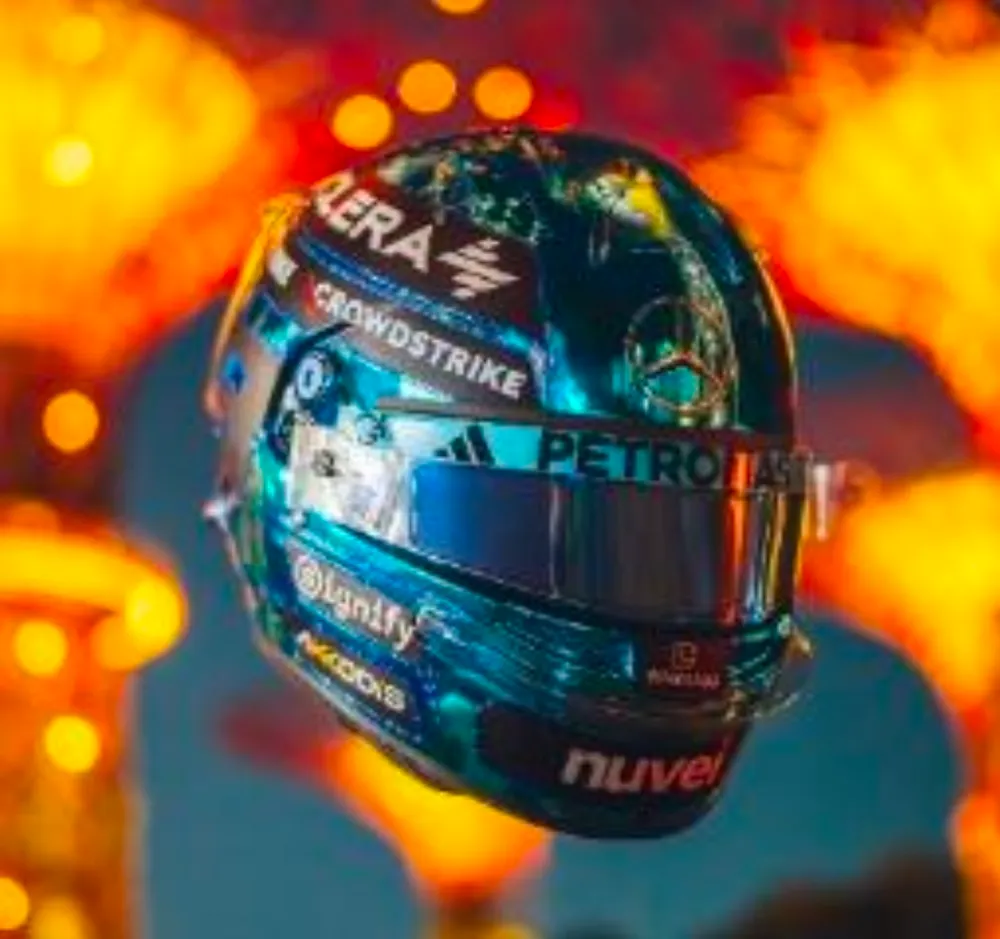 予約] スパーク 1/5 ヘルメット メルセデス-AMG ペトロナス F1チーム G