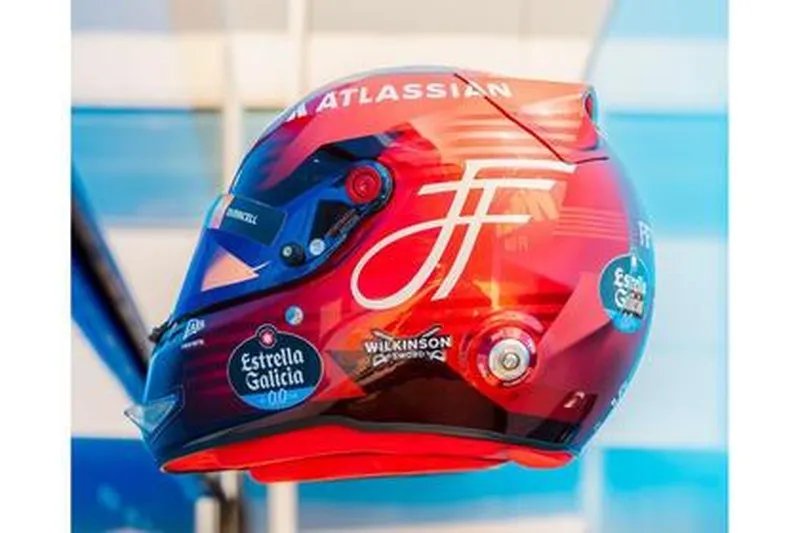 [予約] スパーク 1/5 アトラシアン ウィリアムズ F1チーム ヘルメット カルロス・サインツ イギリスGP 2026　5HF268