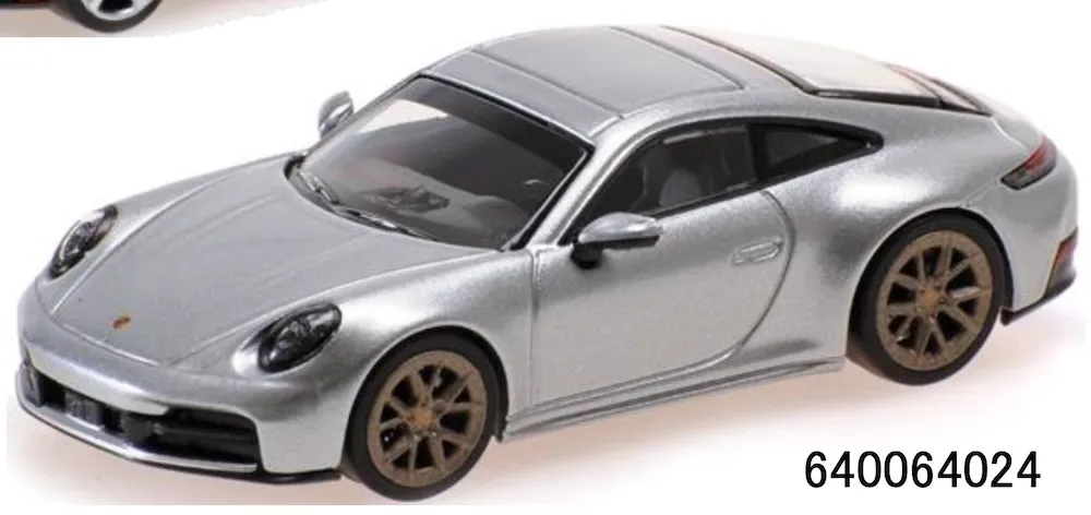 予約] ミニチャンプス 1/64 ポルシェ 911 (992.2) カレラ 2025