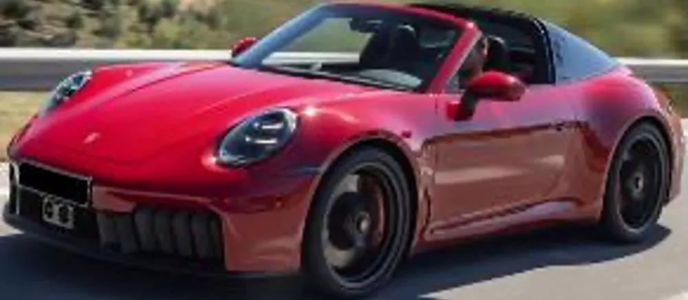 [予約] ミニチャンプス 1/64 ポルシェ 911 (992.2) タルガ 4 GTS 2025 レッド　640064140