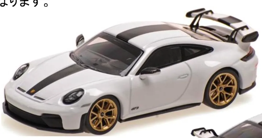 予約] ミニチャンプス 1/64 ポルシェ 911 (992.2) GT3 2025 ホワイト