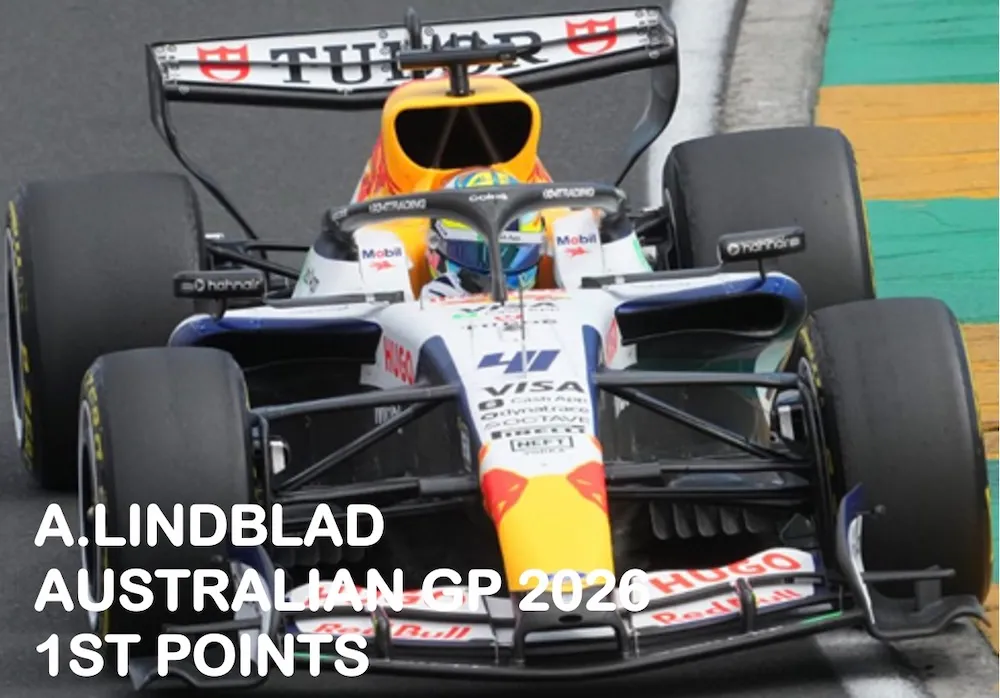 [予約] ミニチャンプス 1/64 ビザ キャッシュ APP RB F1 VCARB03 アービッド・リンドブラッド オーストラリアGP 2026 初ポイント　640260141