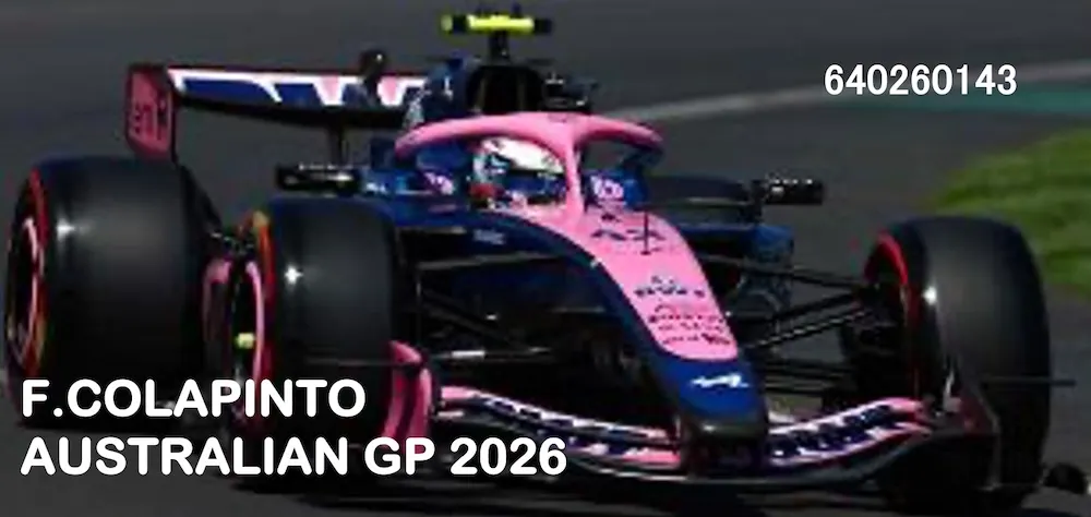 [予約] ミニチャンプス 1/64 BWT アルピーヌ F1チーム A526 フランコ・コラピント オーストラリアGP 2026　640260143